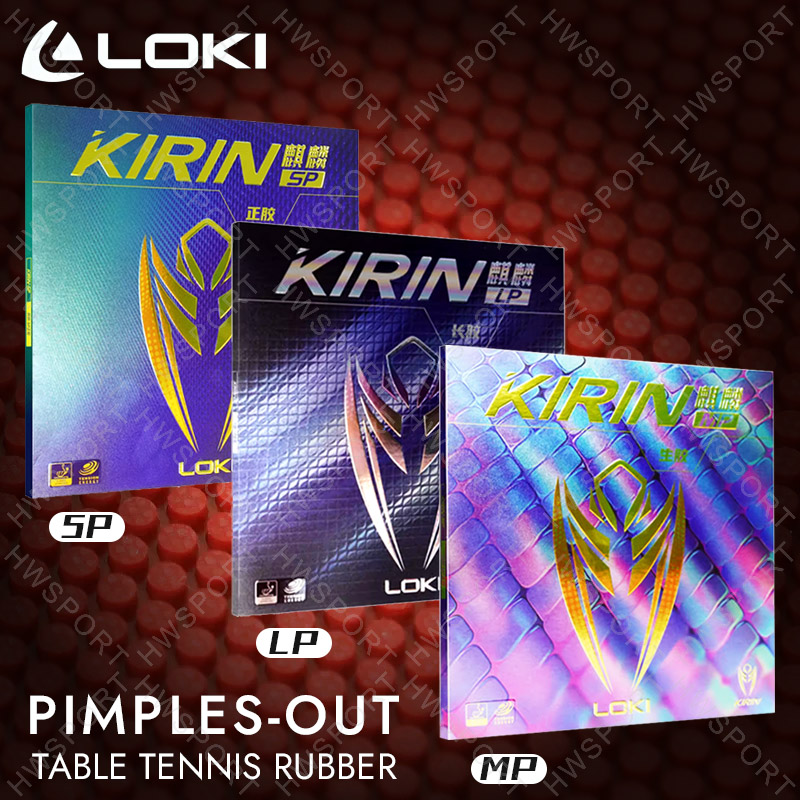 LOKI KIRIN Pimples-Out Накладк – обзор и цена Table Tennis Loki